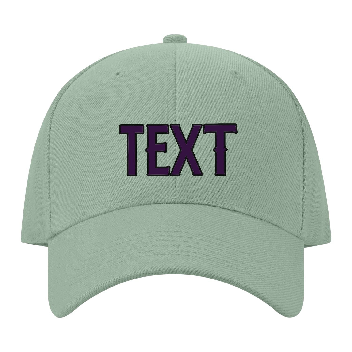 Custom Ash Green Gray Hat 32B21707