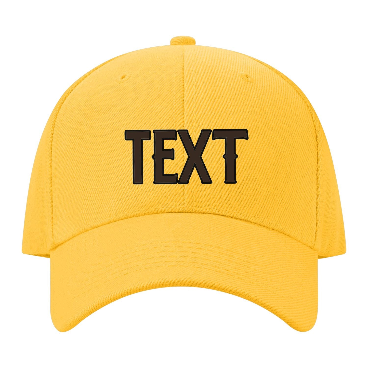 Custom Gold Black Hat 33B21701