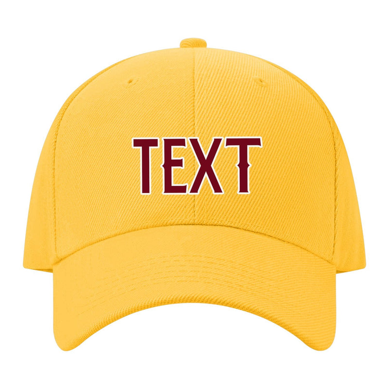 Custom Gold Khaki Hat 33B21815