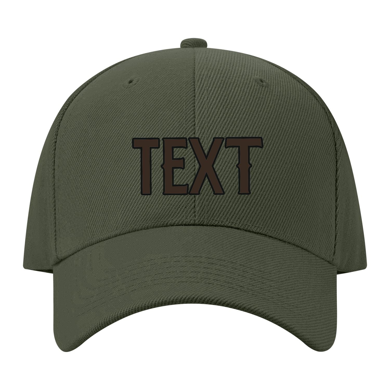 Custom Dark Green Black Hat 34B21701