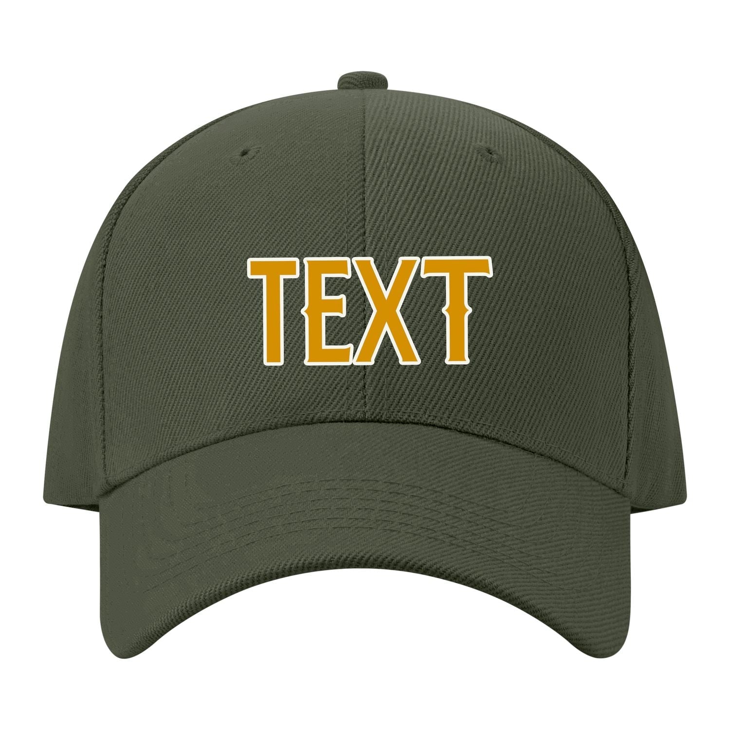 Custom Dark Green Sky Blue Hat 34B21819