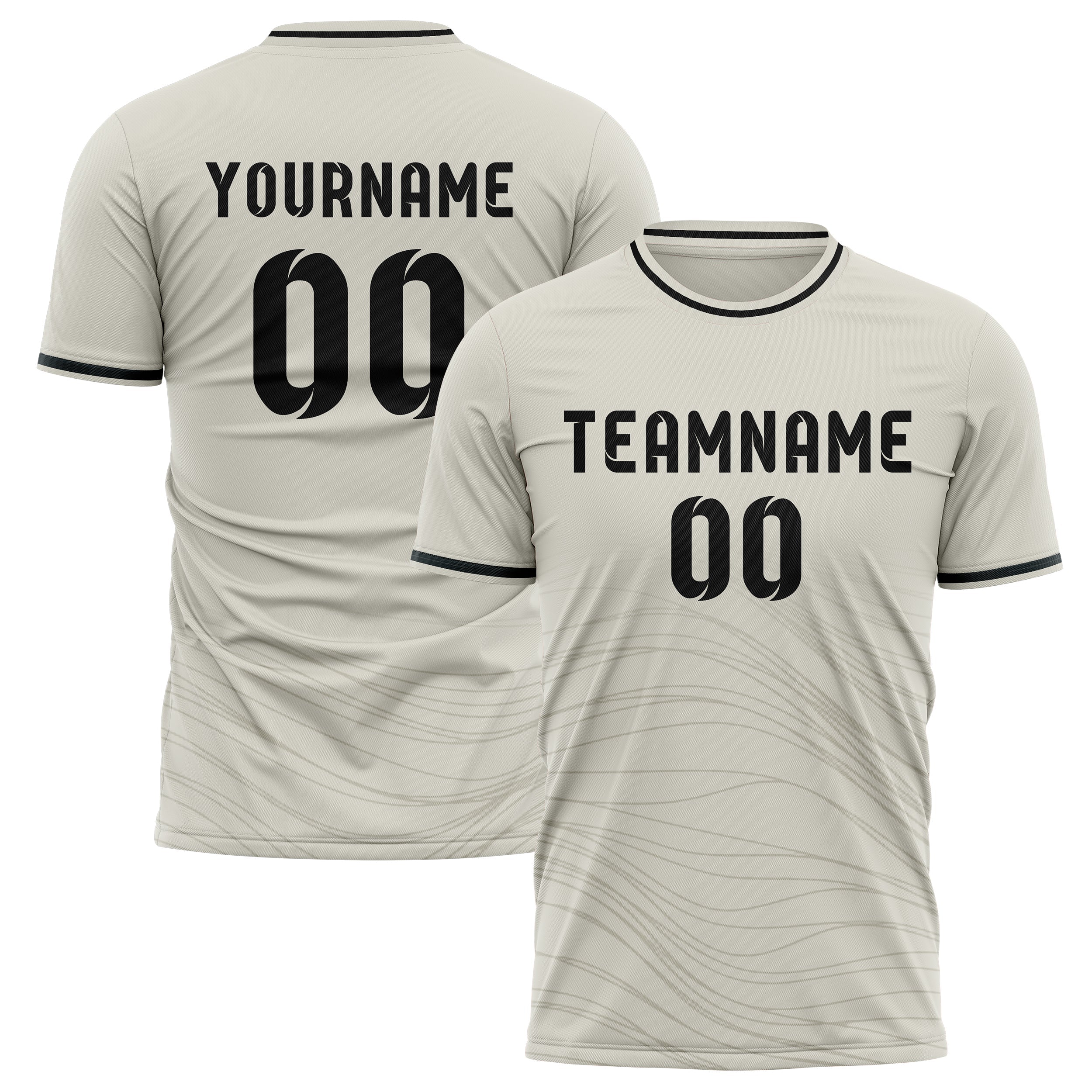 Maillot Riviera Principality Third Inspired - Nom, numéro et logo personnalisés