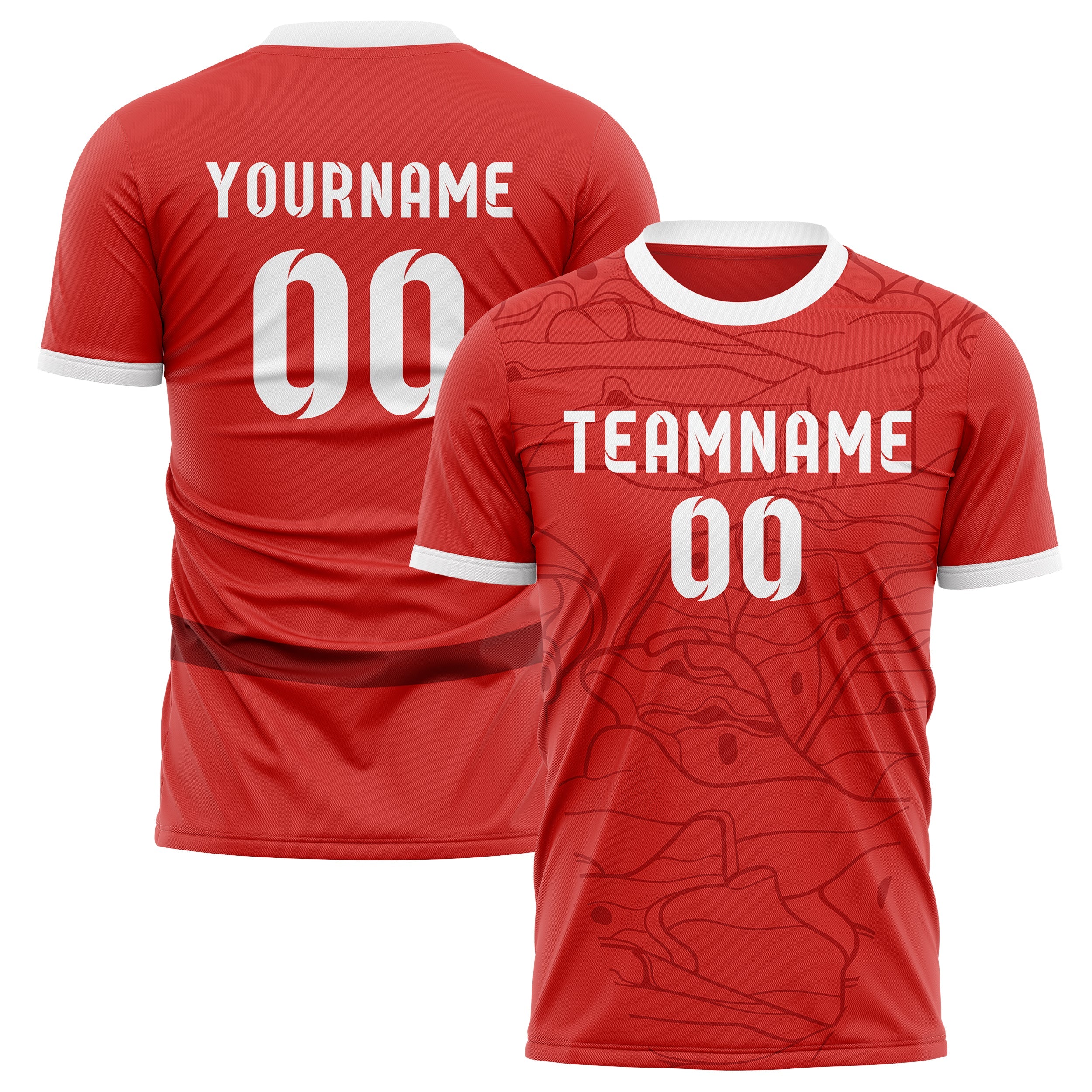 Maillot domicile de football inspiré de l'Autriche – Nom, numéro et logo personnalisés