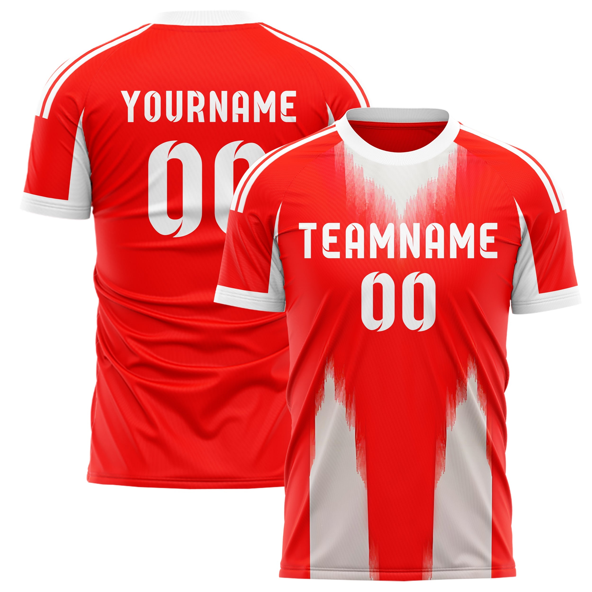 Maillot domicile inspiré du Bayern Munich - Nom, numéro et logo personnalisés