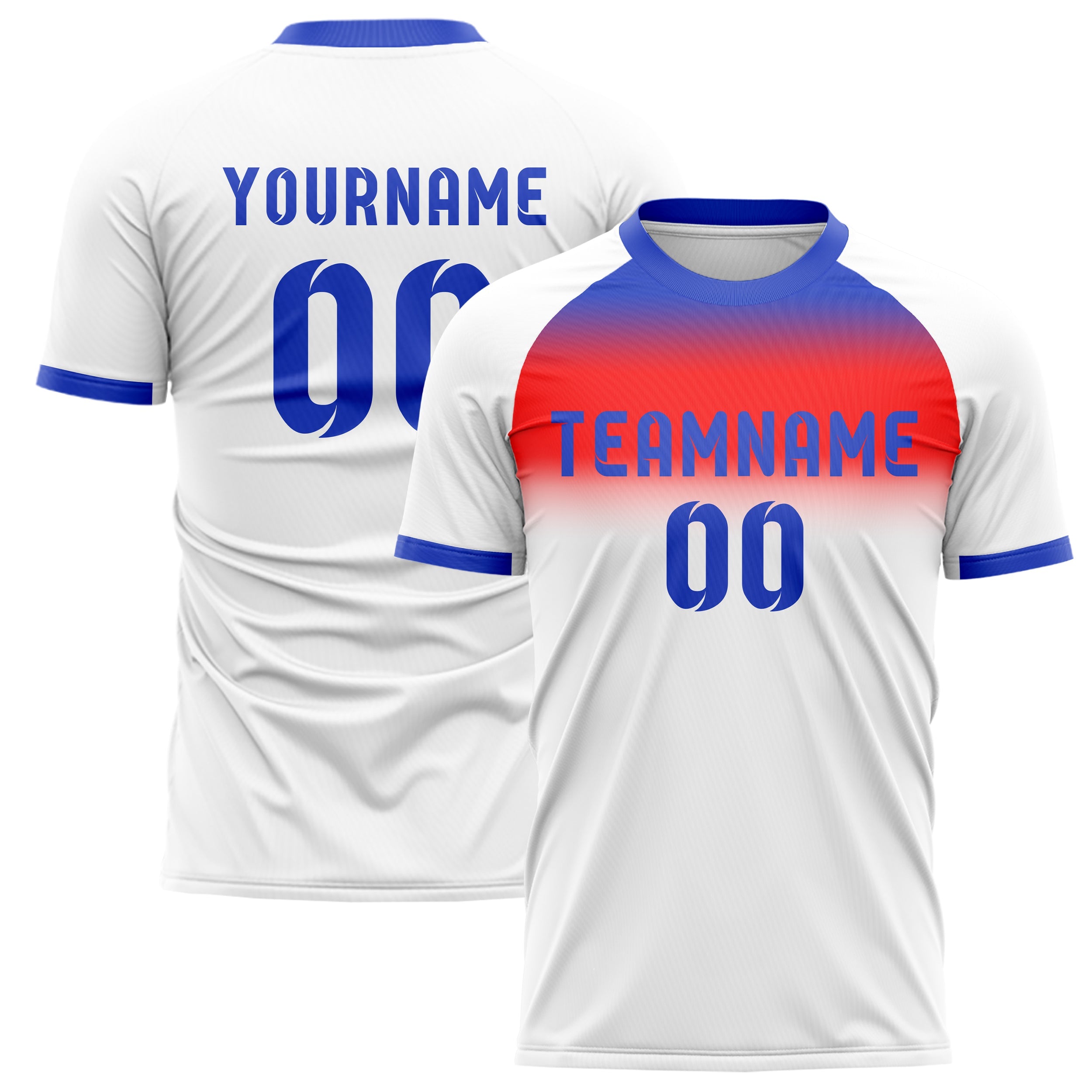 Maillot domicile anglais inspiré du football – Nom, numéro et logo personnalisés