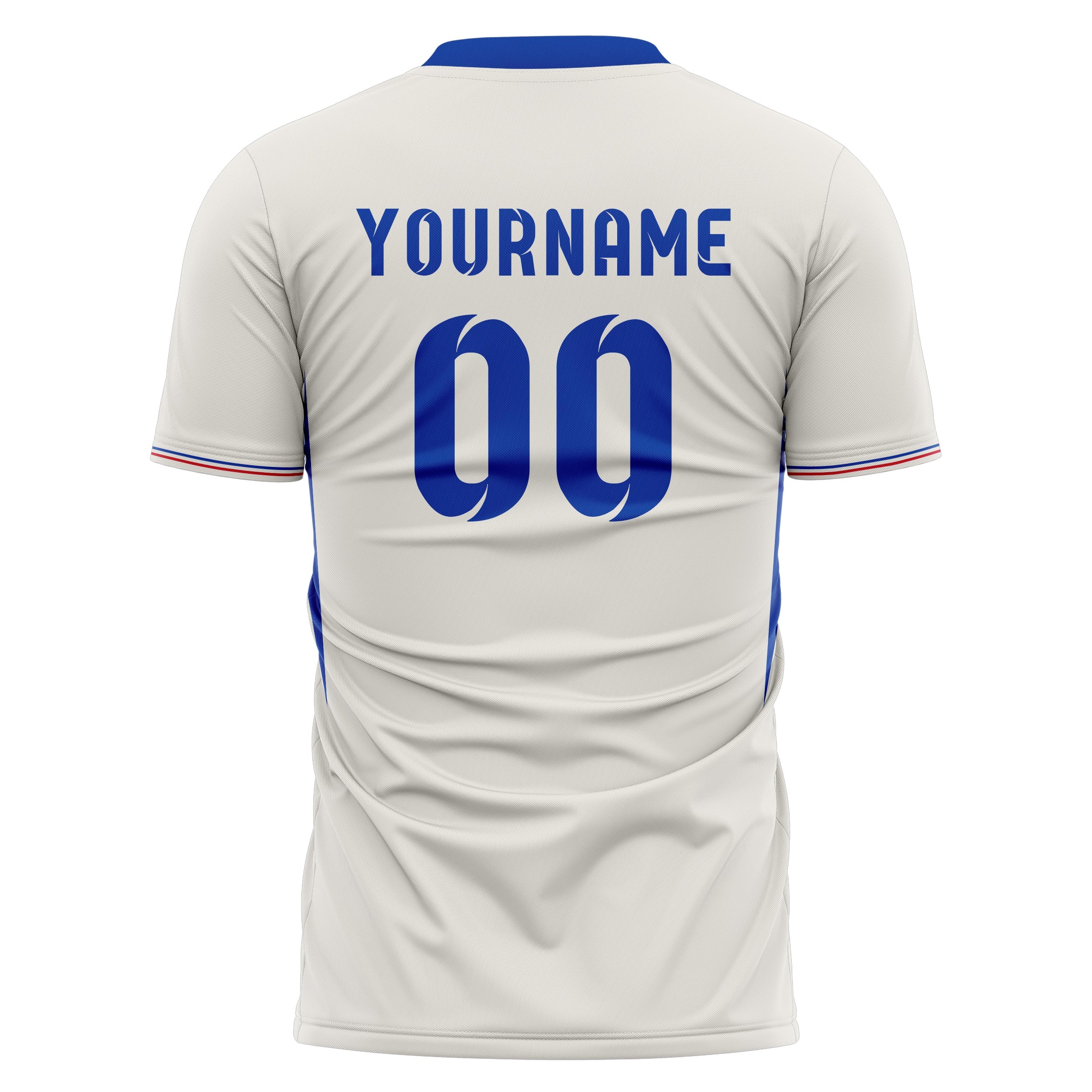 Maillot extérieur de l'équipe de France – Nom, numéro et logo personnalisés