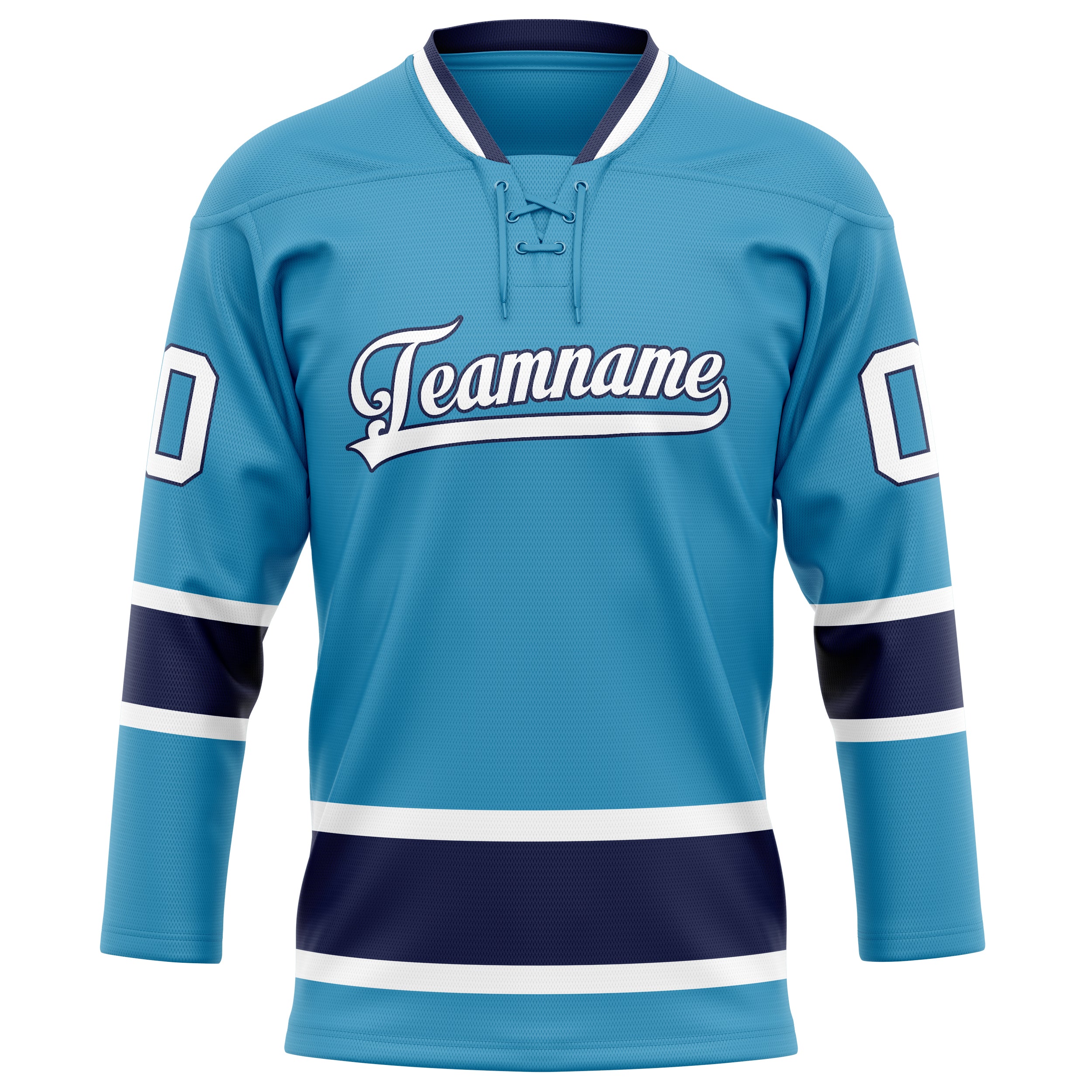 Maillot de hockey personnalisé Panther bleu marine uni