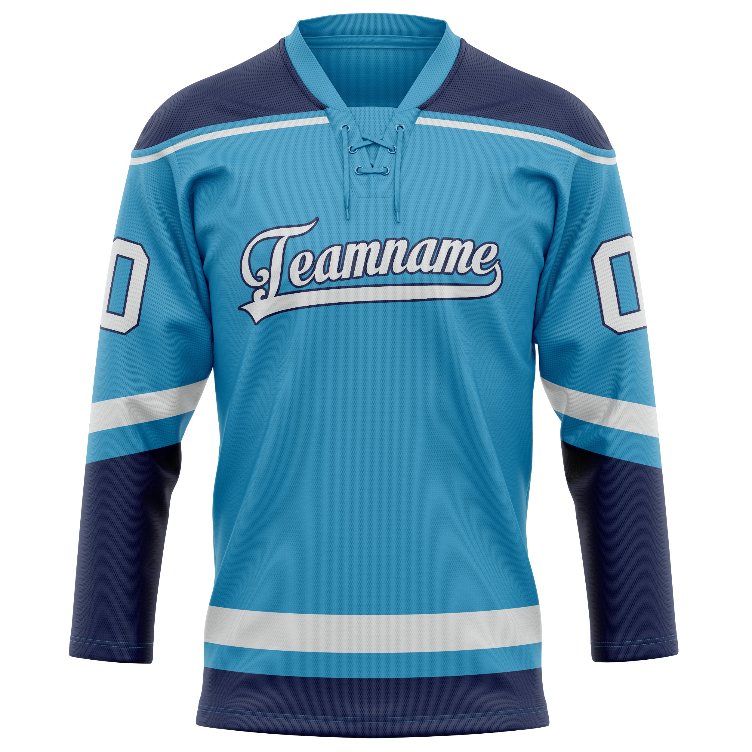 Maillot de hockey personnalisé Panther bleu marine uni