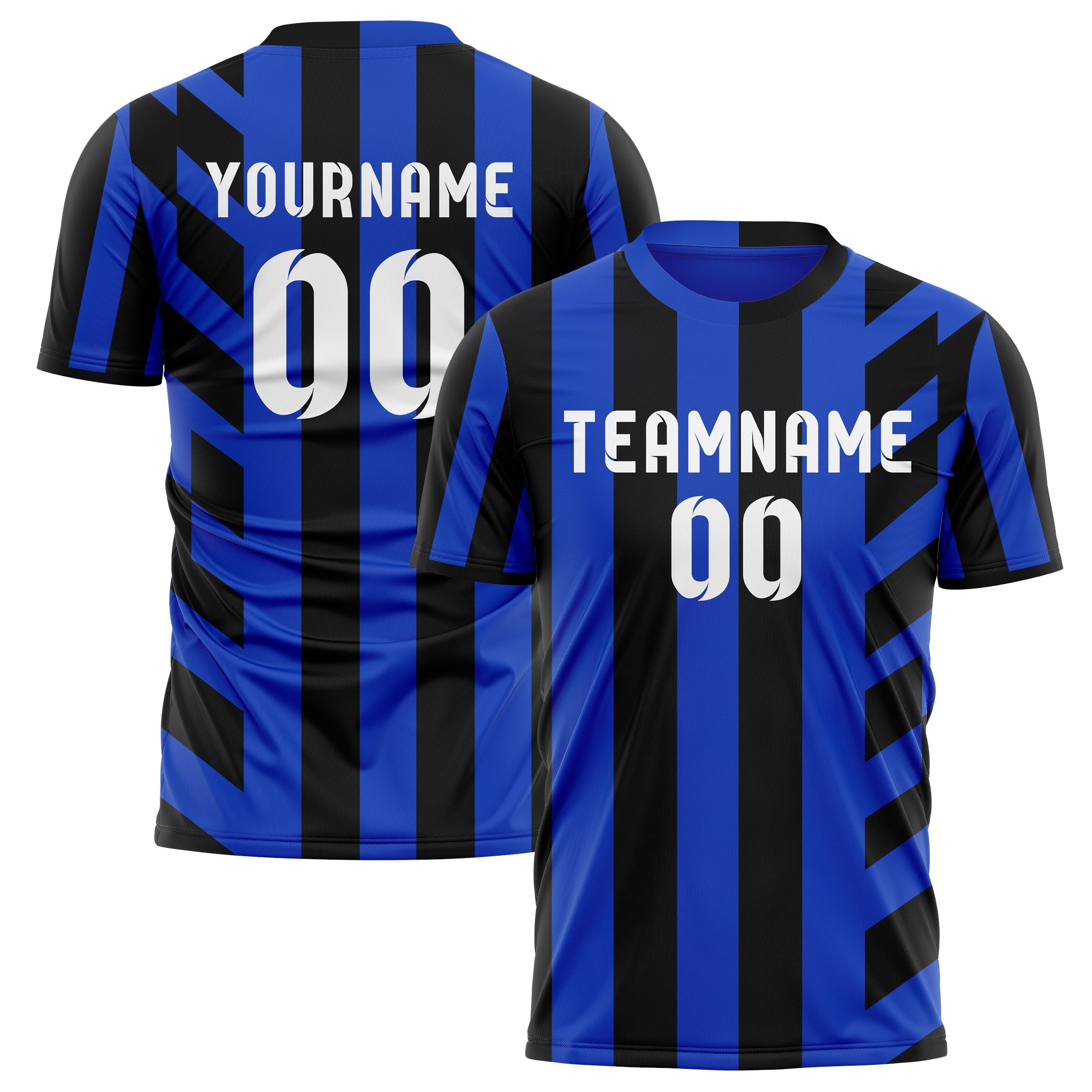 Maillot domicile inspiré du Milanese Metropolis - Nom, numéro et logo personnalisés
