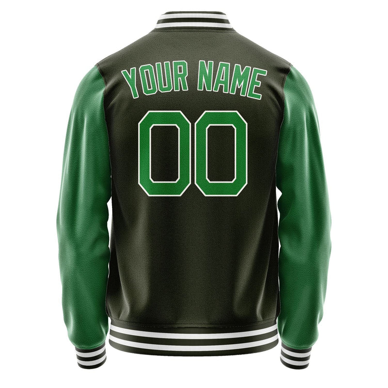Custom Olive Emerald Green Jacket JA0202240218B21824