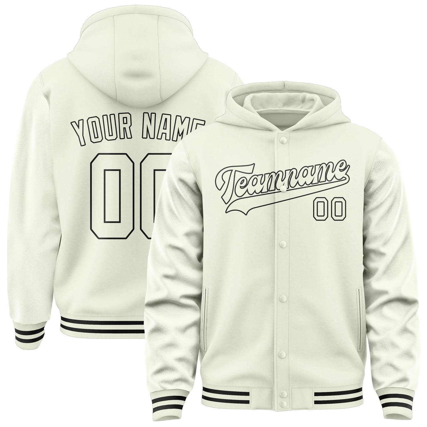 Veste crème personnalisée