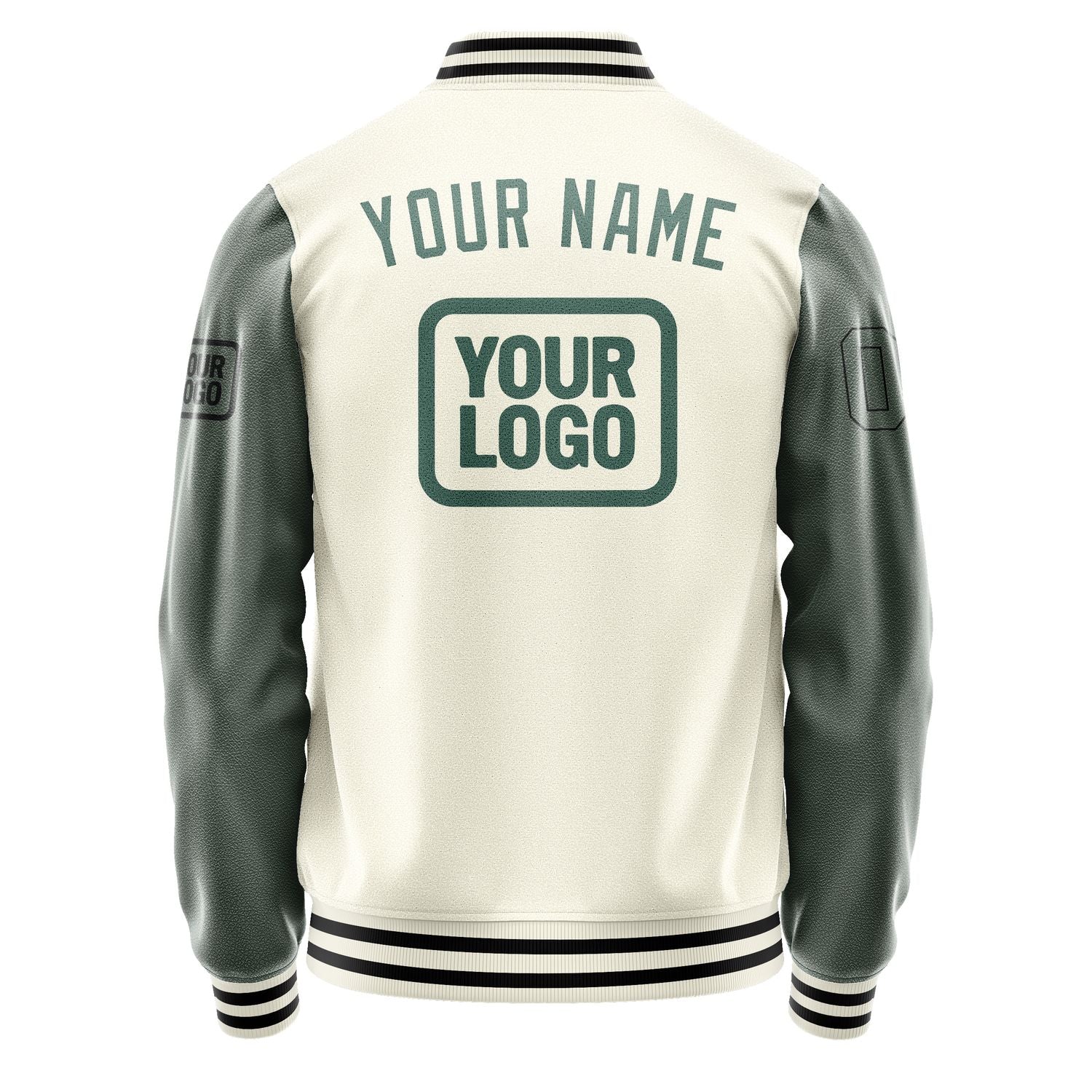 Custom Cream Blue Green Jacket JA030327031717272717