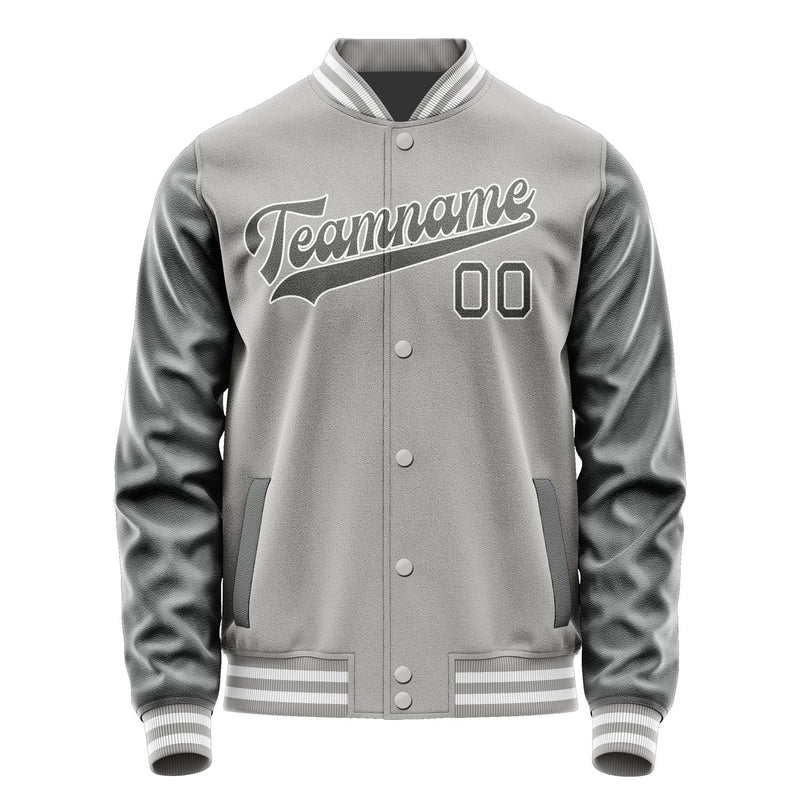 Custom Gray Dark Grey Jacket JA0404200418B31820