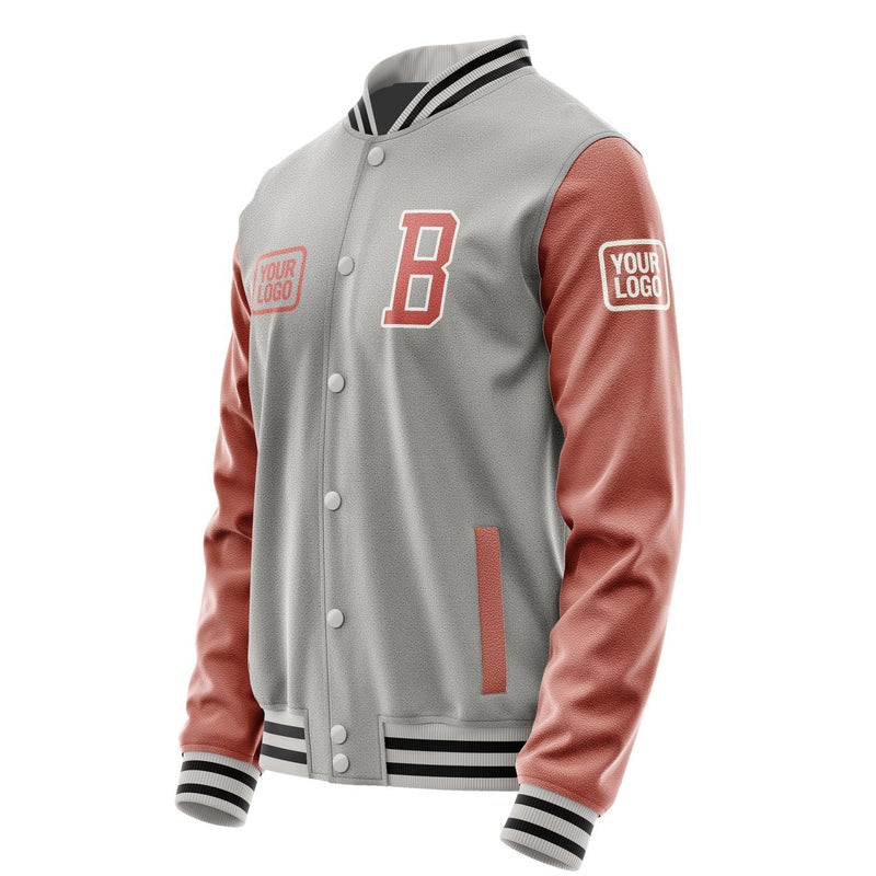 Custom Gray Copper Rose Jacket JA040429041718292918