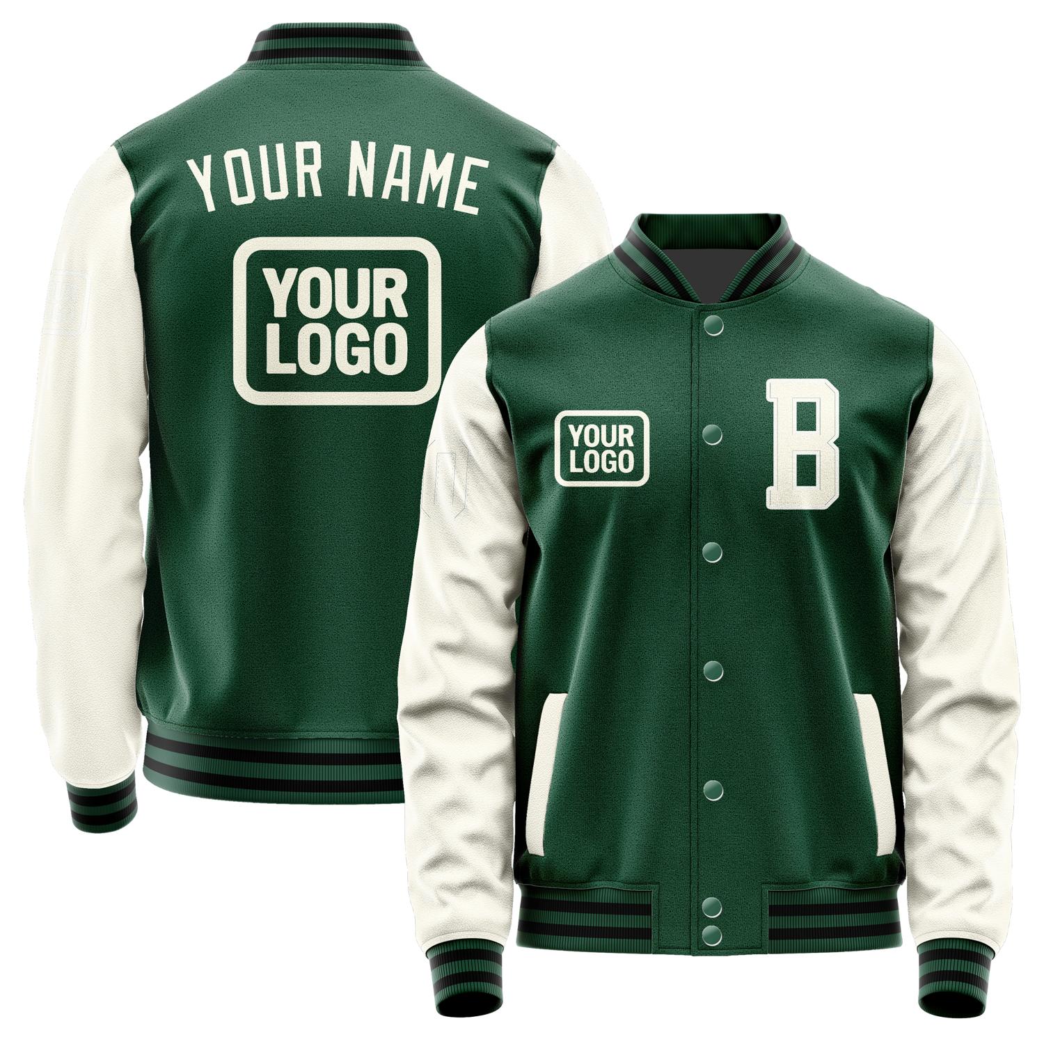 Custom Green Cream Jacket JA050503051718030318