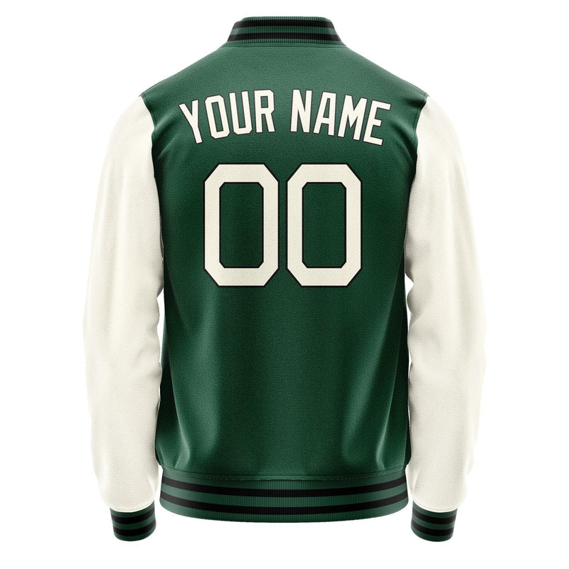 Custom Green Cream Jacket JA0505030517B21703