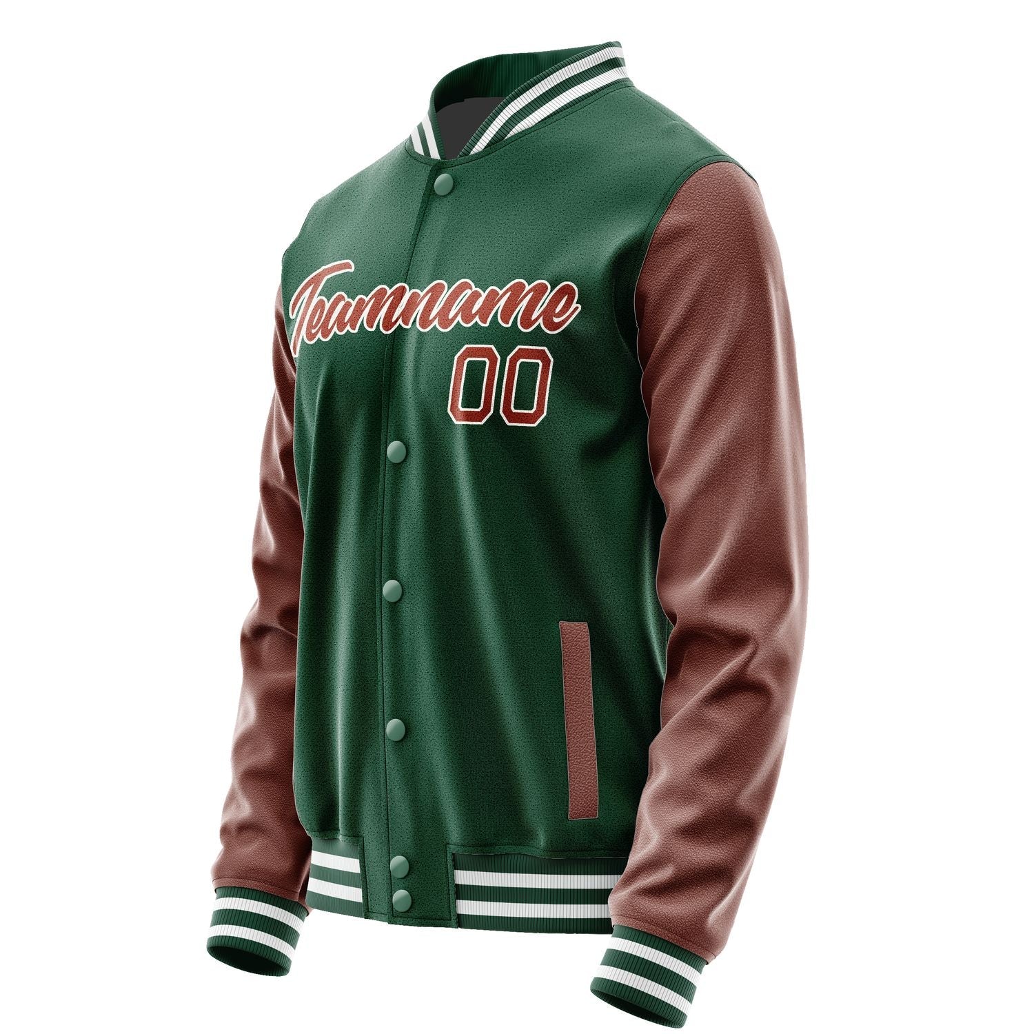 Custom Green Coral Red Jacket JA0505160518B21816