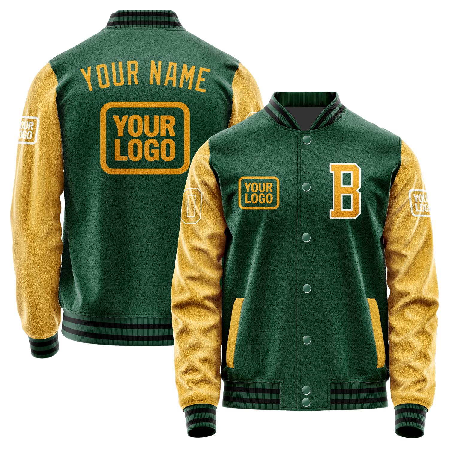Custom Green Yellow Jacket JA050519051718191918