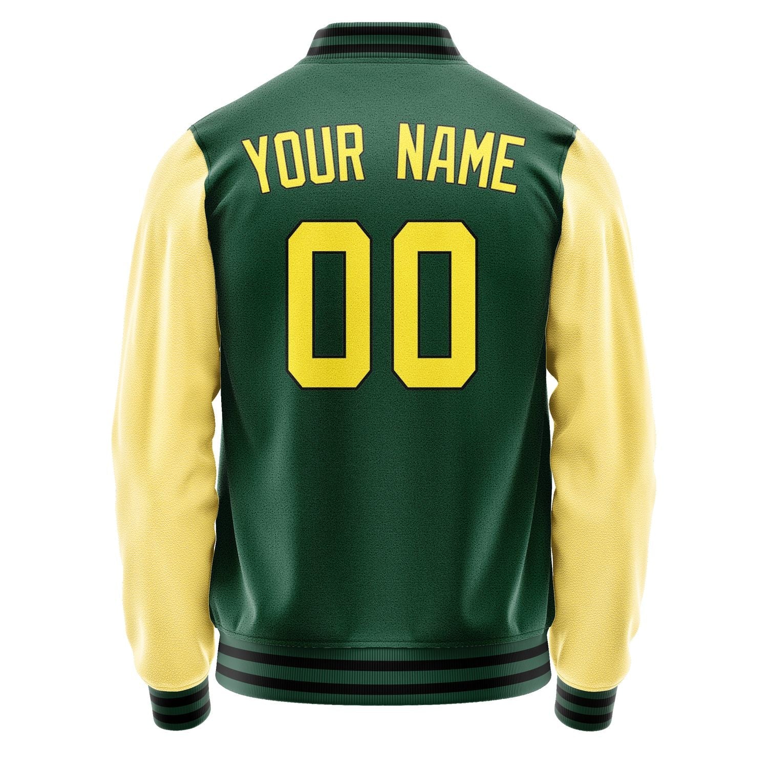 Custom Green Light Yellow Jacket JA0505260517B31726