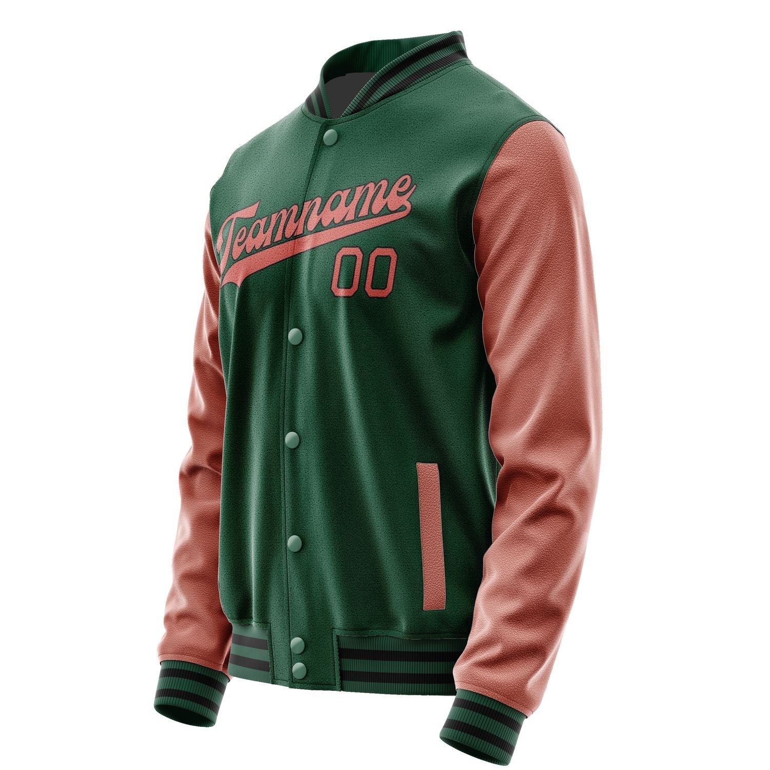Custom Green Copper Rose Jacket JA0505290517B31729