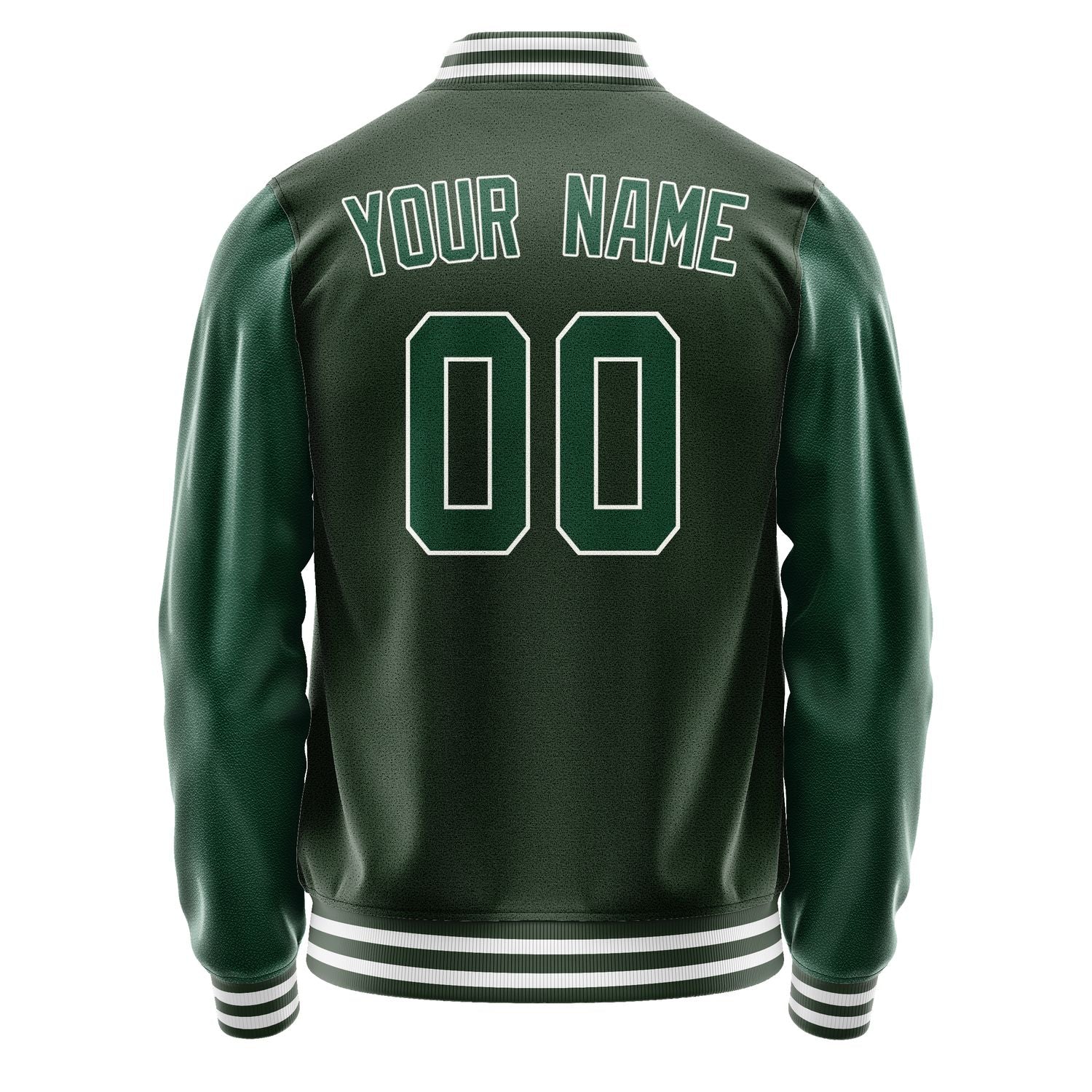 Custom Dark Green Green Jacket JA0606050618B31805