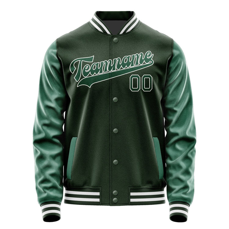 Custom Dark Green Green Jacket JA0606050618B31805