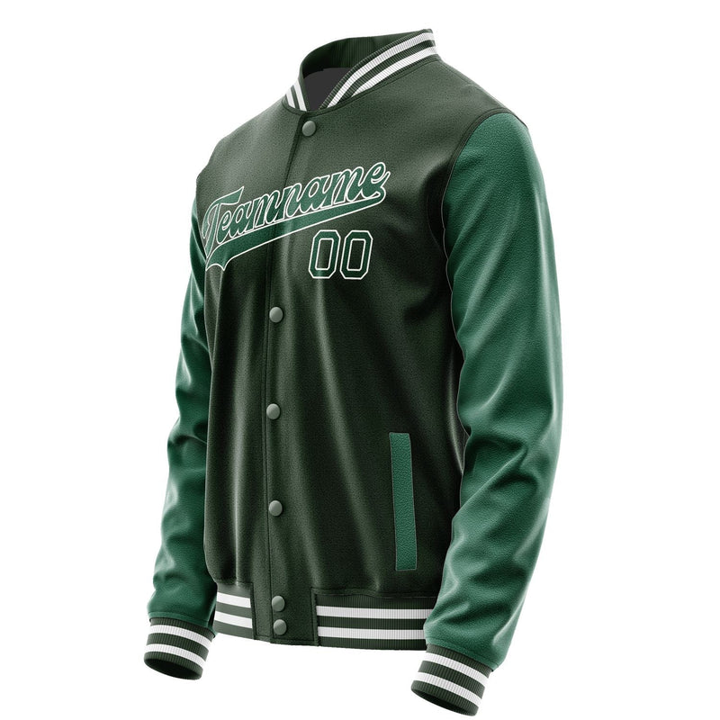 Custom Dark Green Green Jacket JA0606050618B31805