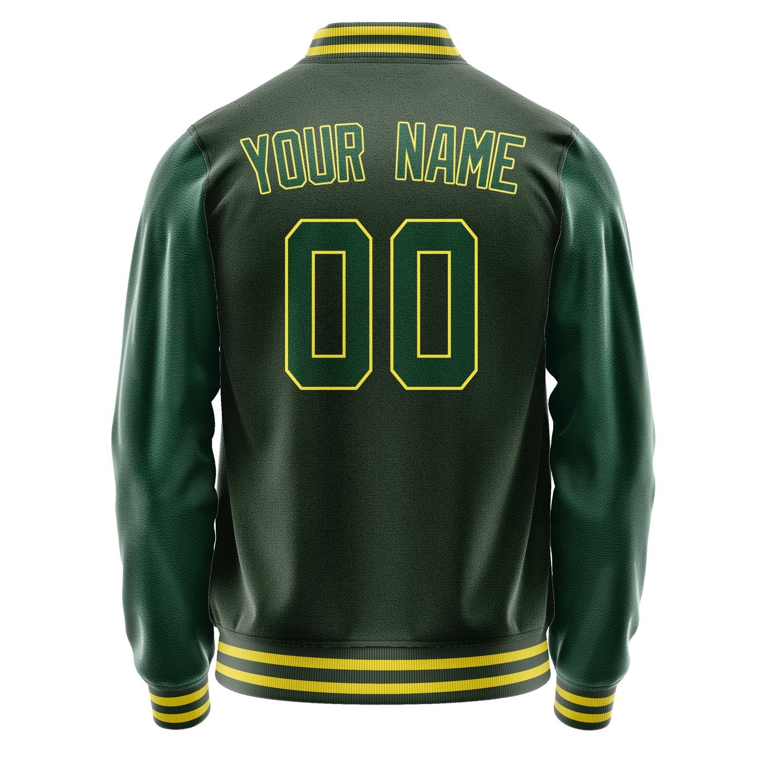 Custom Dark Green Green Jacket JA0606050626B32605
