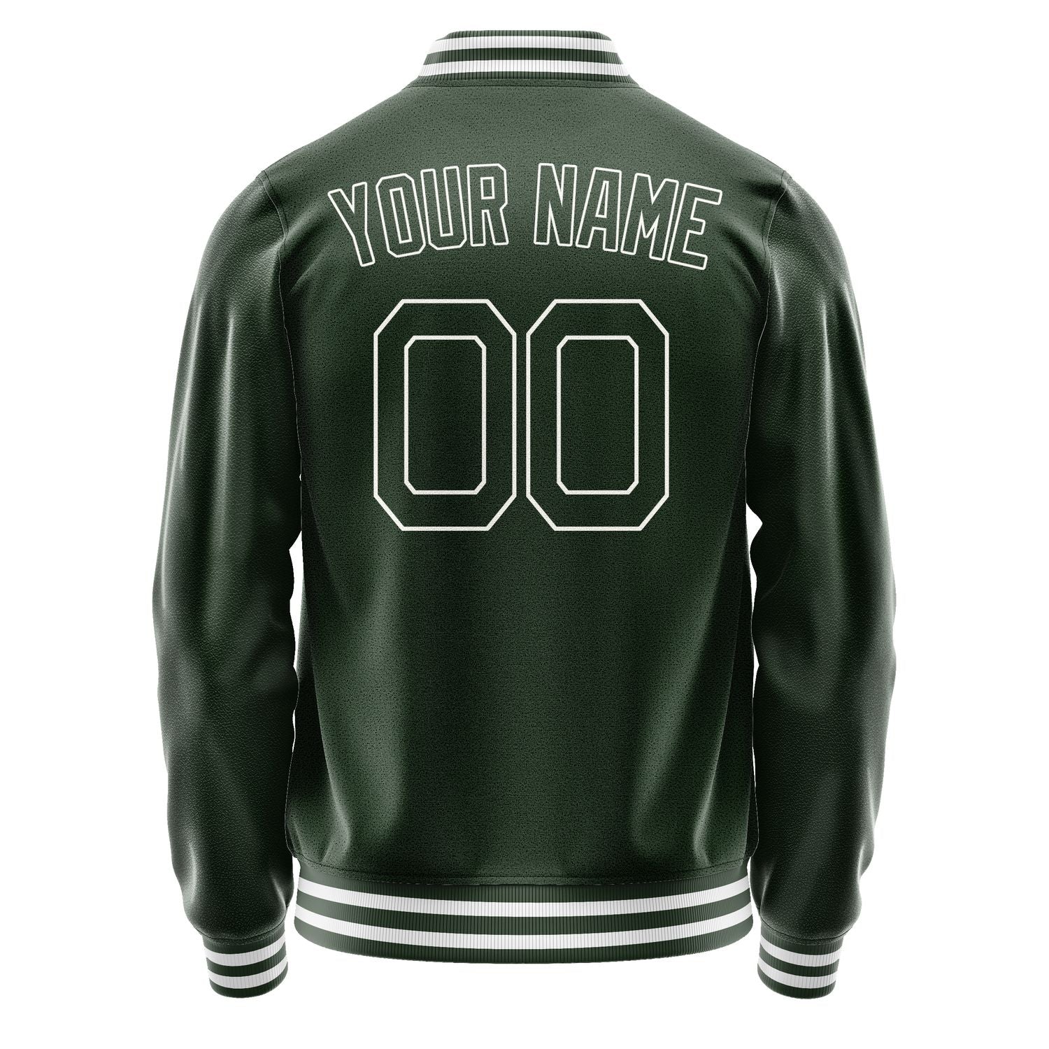 Custom Dark Green Dark Green Jacket JA0606060618B21806