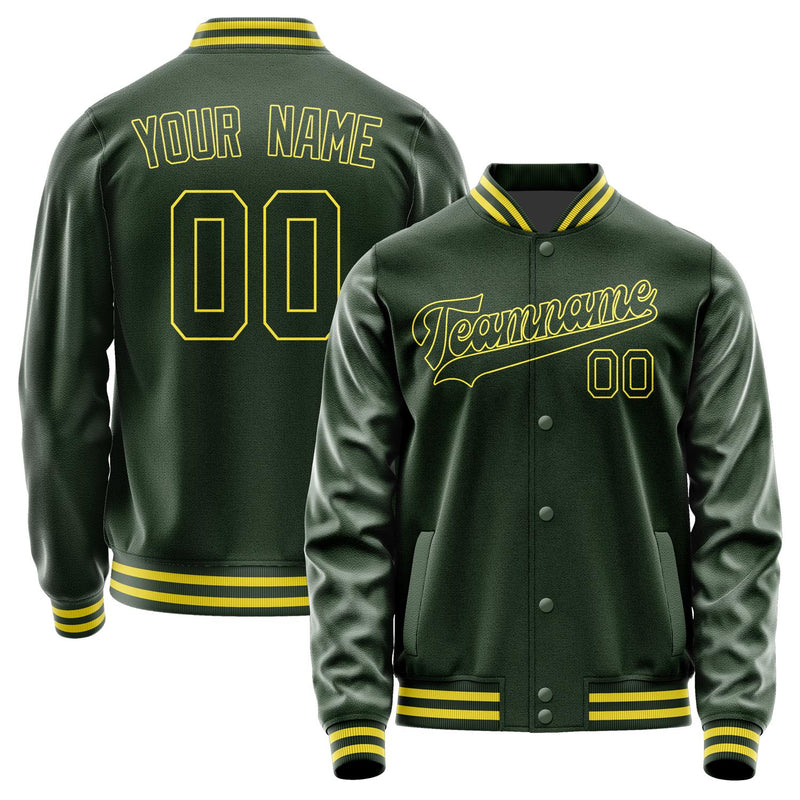 Custom Dark Green Dark Green Jacket JA0606060626B32606