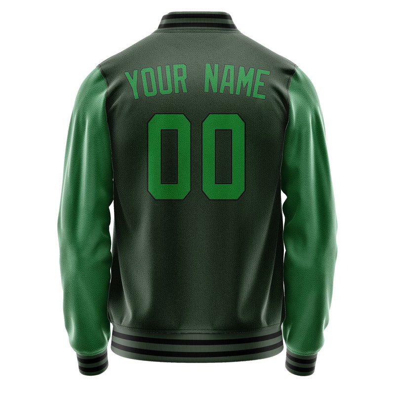 Custom Dark Green Emerald Green Jacket JA0606240617B31724