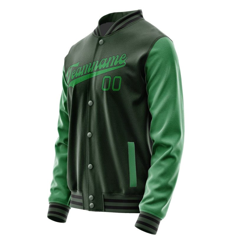 Custom Dark Green Emerald Green Jacket JA0606240617B31724