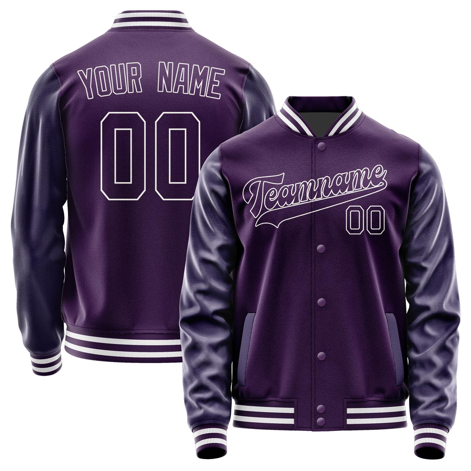 Custom Purple Purple Jacket JA0707070718B31807