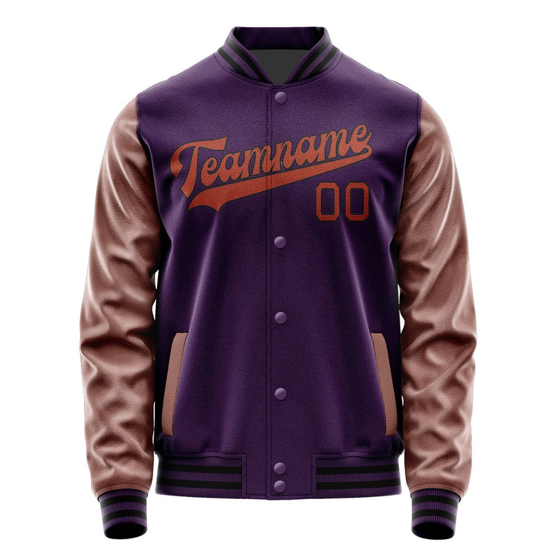 Custom Purple Coral Red Jacket JA0707160717B31716