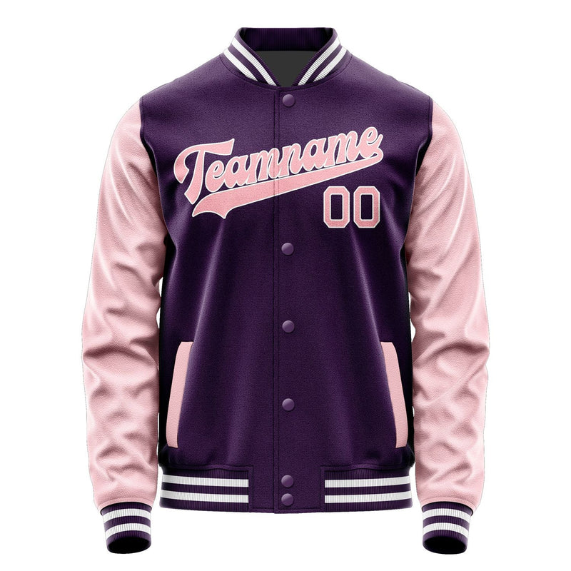 Custom Purple Light Pink Jacket JA0707210718B31821