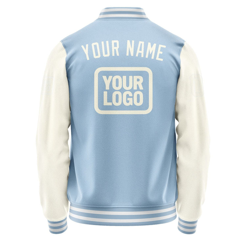 Custom Light Blue Cream Jacket JA080803081818030318