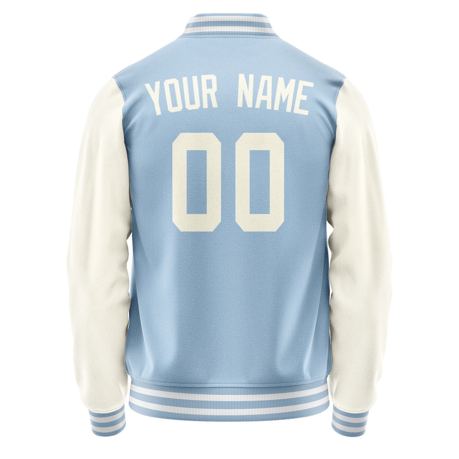 Custom Light Blue Cream Jacket JA0808030818B31803