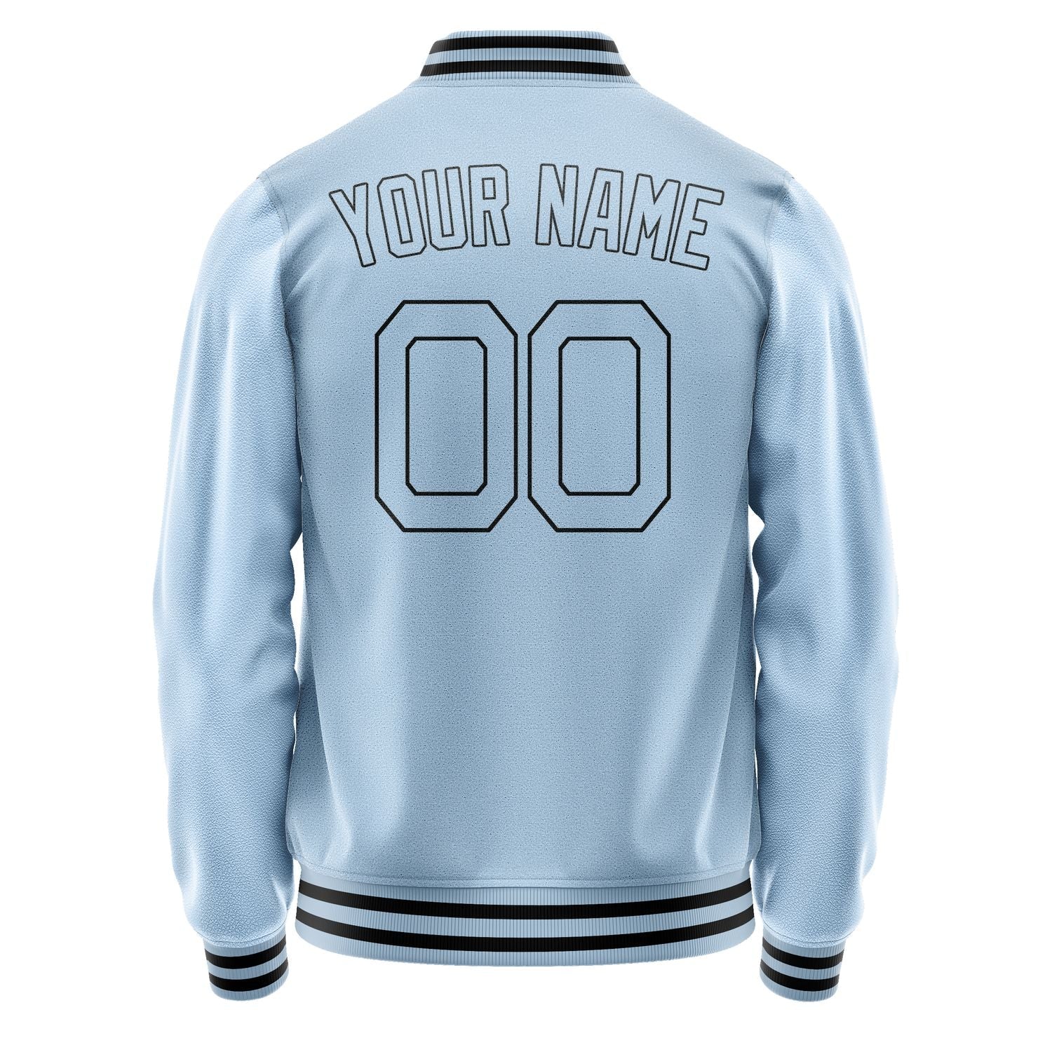 Custom Light Blue Light Blue Jacket JA0808080817B21708