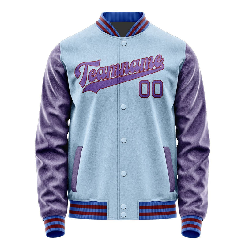 Custom Light Blue Light Purple Jacket JA0808230915B31523