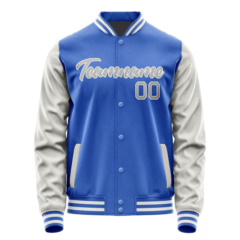 Custom Sky Blue Gray Jacket JA0909040918B21804