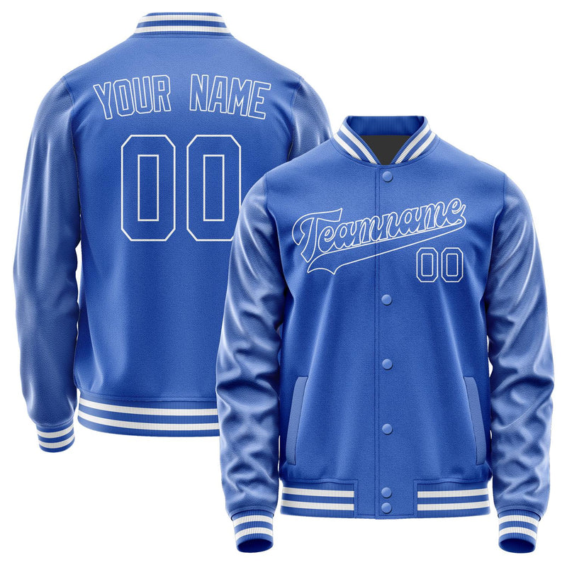 Custom Sky Blue Sky Blue Jacket JA0909090918B31809