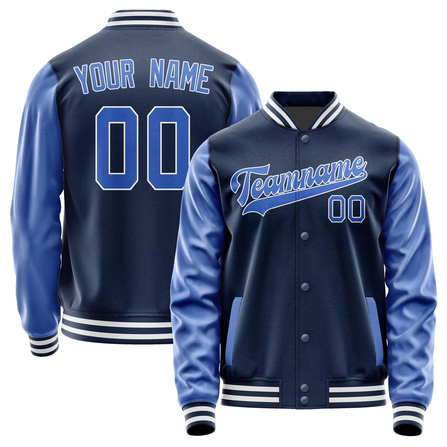 Custom Blue Sky Blue Jacket JA1010091018B31809