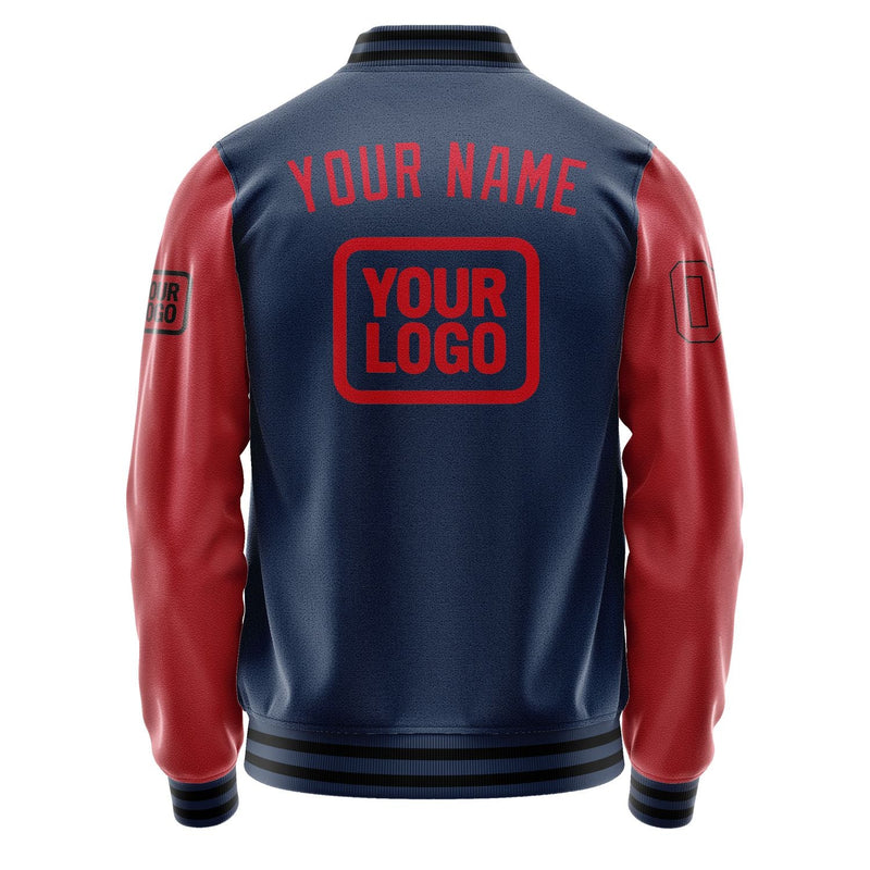 Custom Blue Red Jacket JA101014101717141417