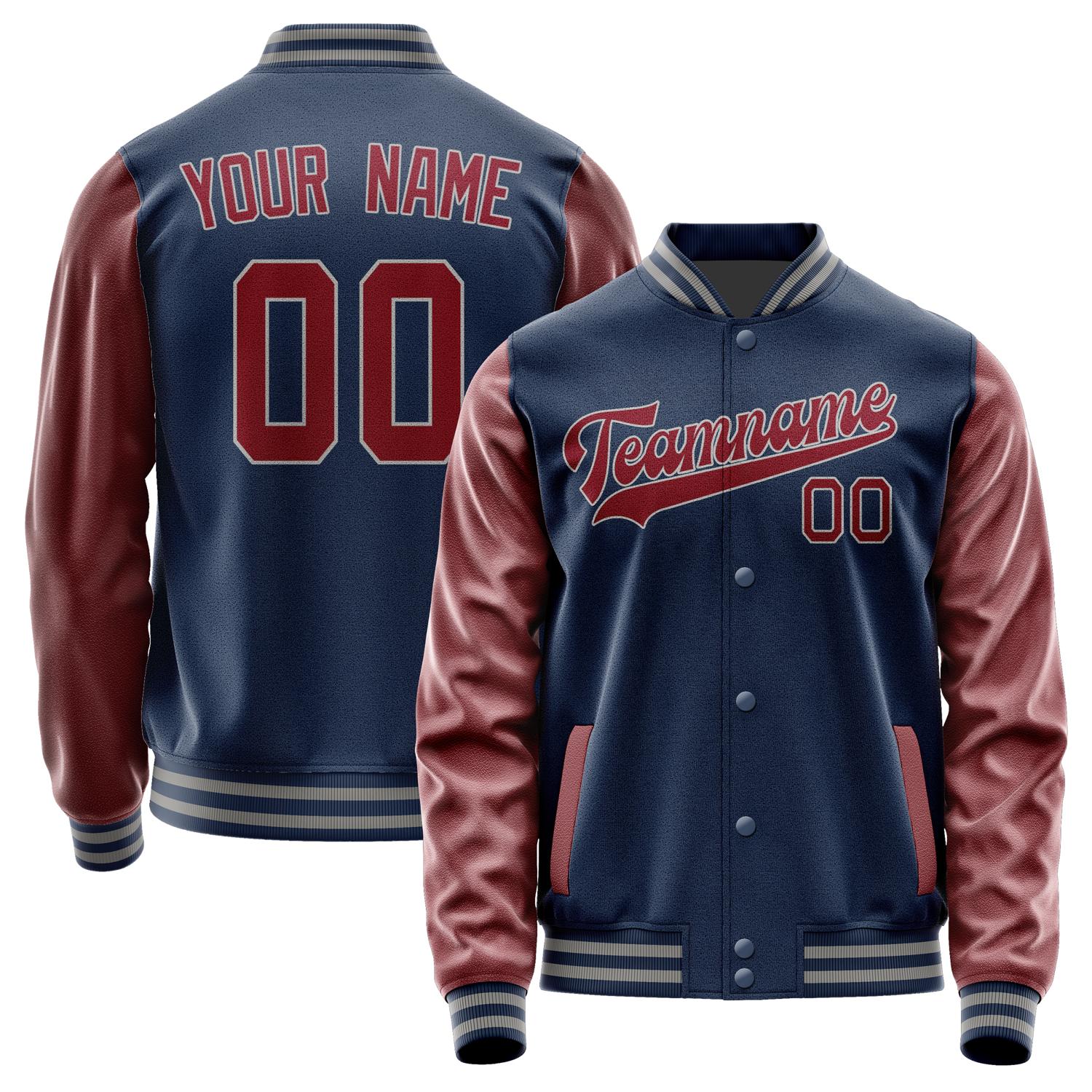 Custom Blue Crimson Red Jacket JA1010151004B30415