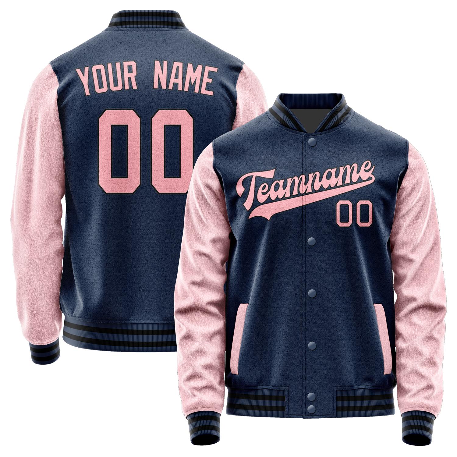 Custom Blue Light Pink Jacket JA1010211017B31721