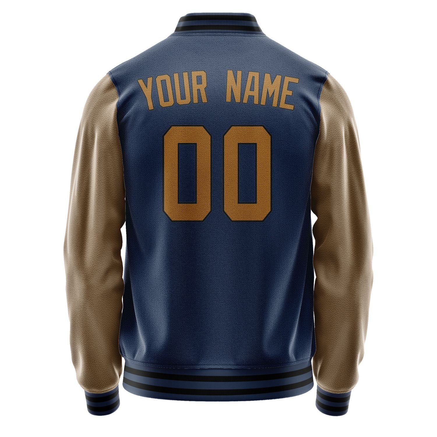 Custom Blue Khaki Jacket JA1010221017B31722