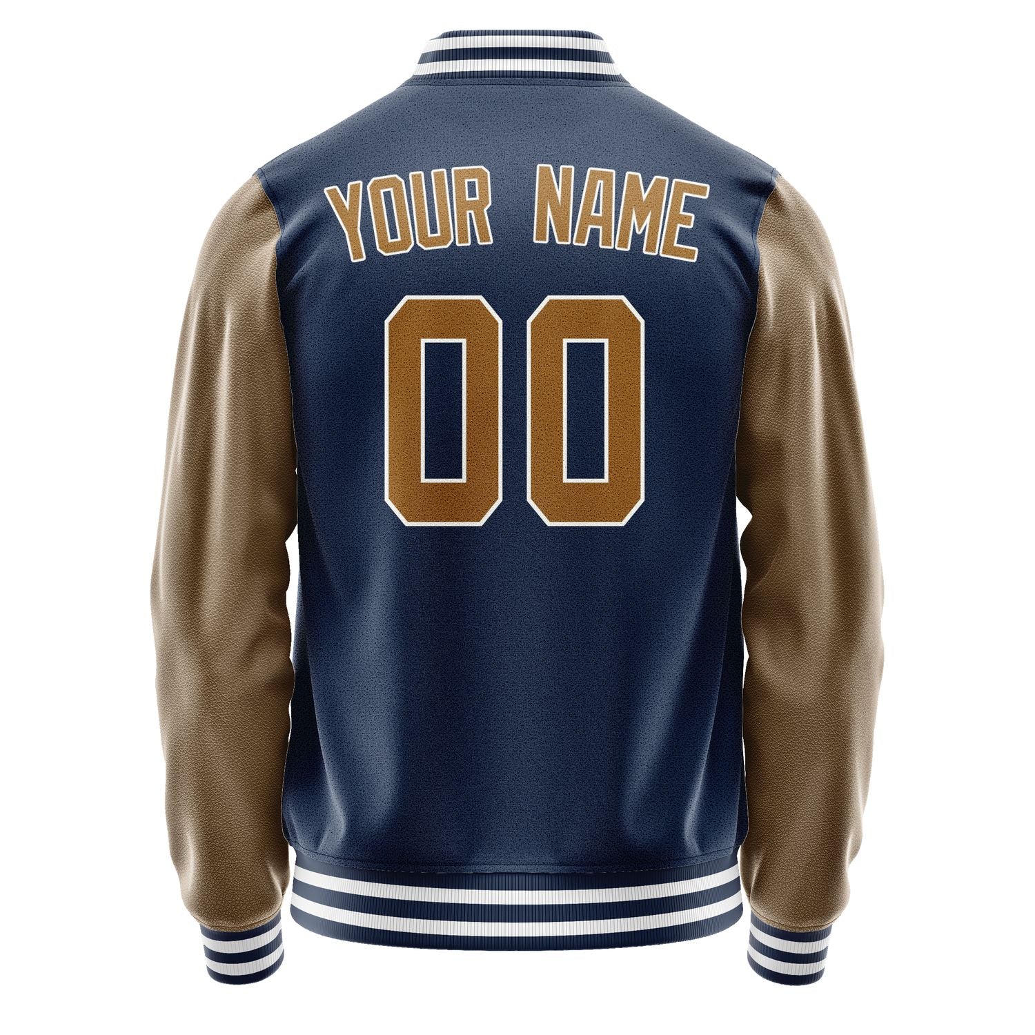 Custom Blue Khaki Jacket JA1010221018B31822