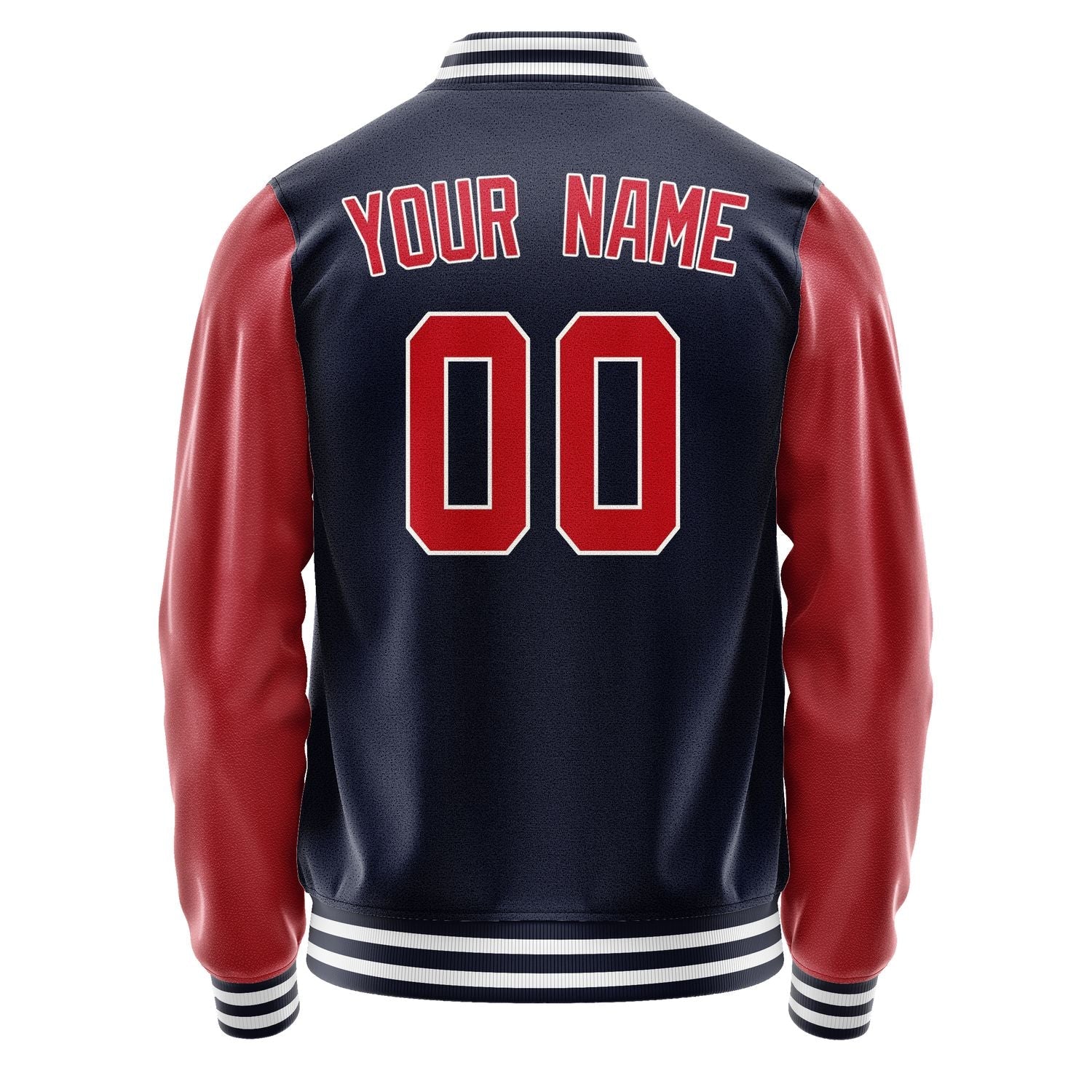 Custom Navy Red Jacket JA1111141118B31814