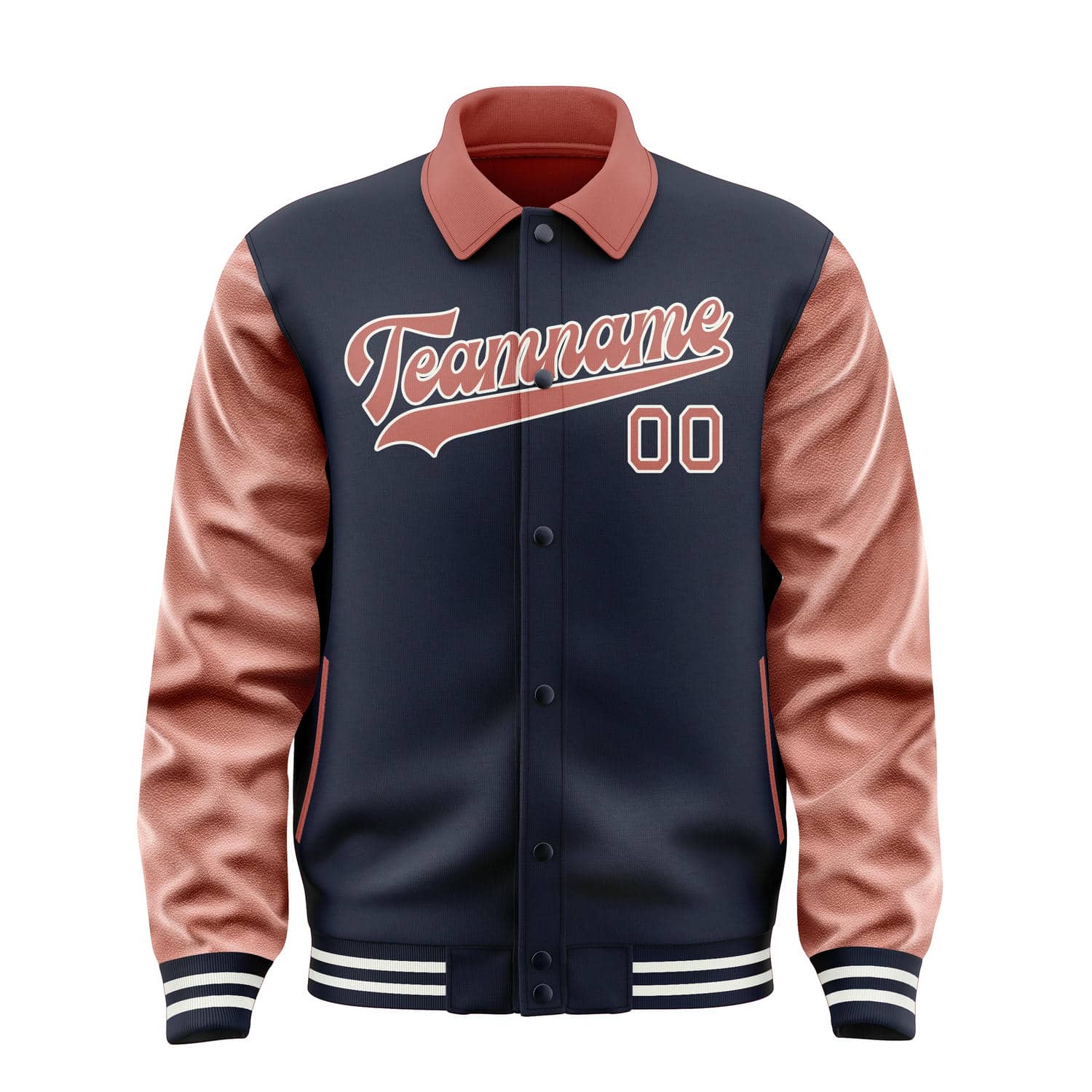 Veste personnalisée Navy Copper Rose