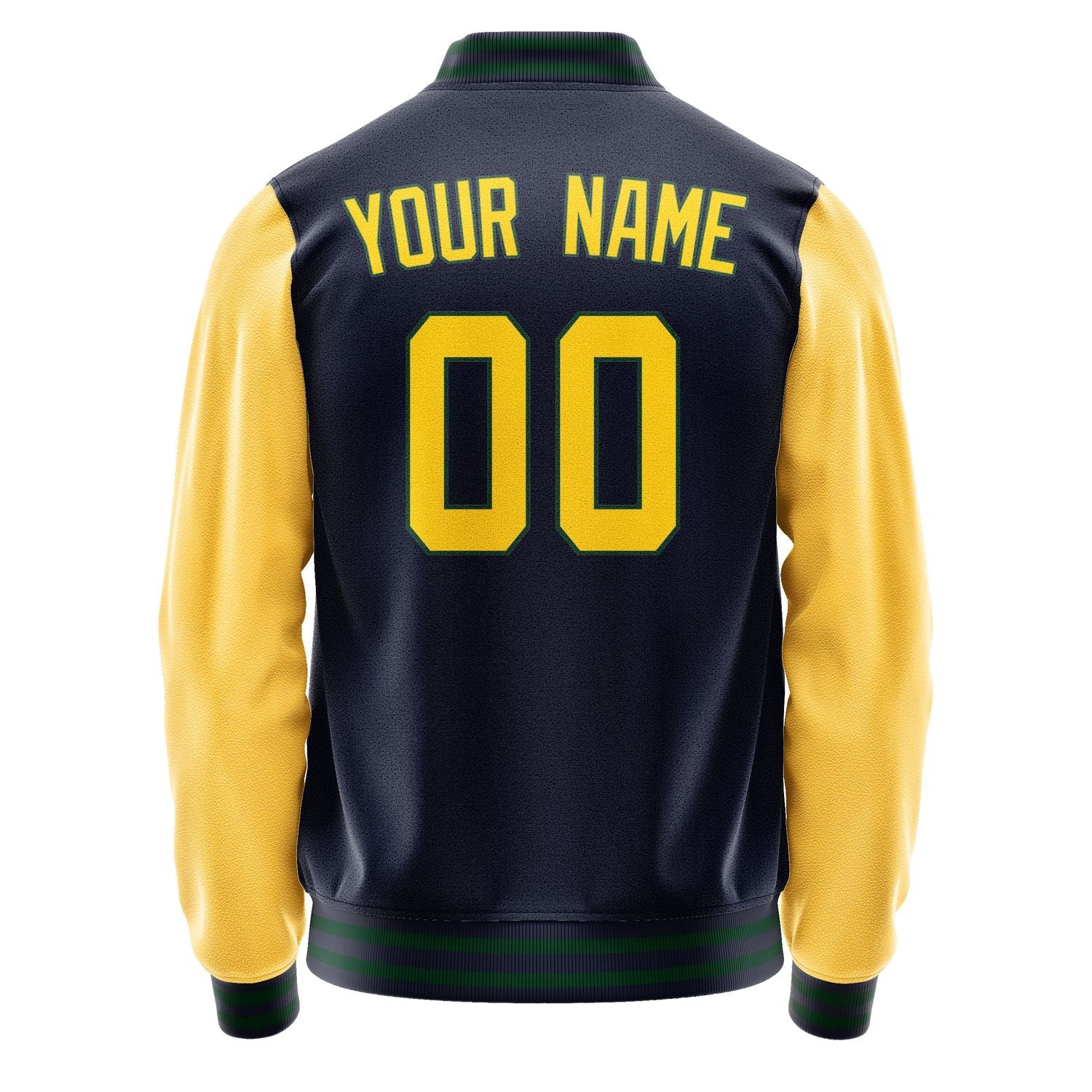 Custom Navy Gold Jacket JA1111301105B30530